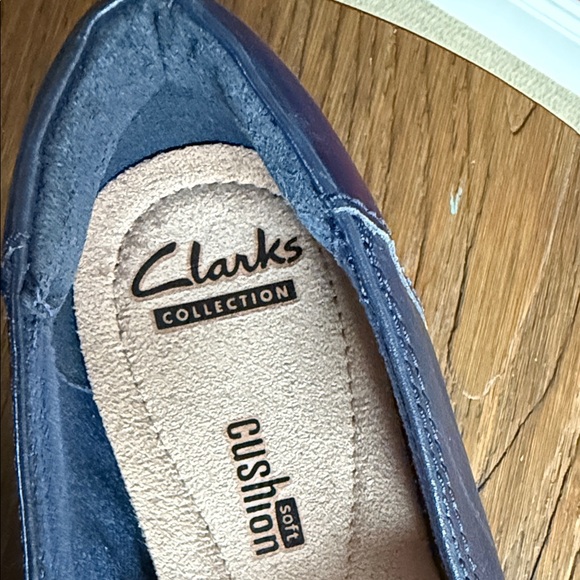 Clarks Black and Blue Women's Flats - Picture 2 of 11